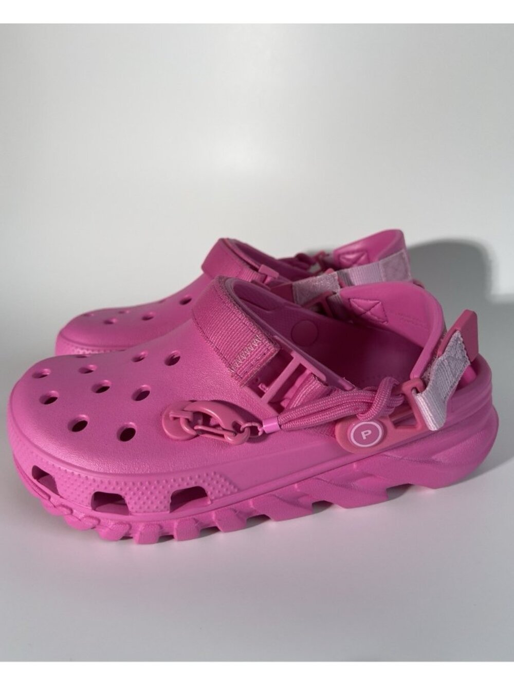 Crocs x Post Malone Duet Max Clog Electric Pink Women Size 7 - Picture 12 of 16